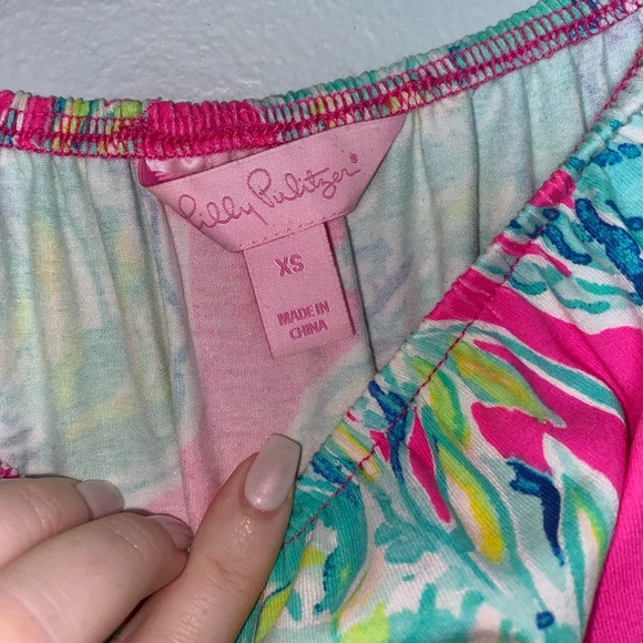 Lilly Pulitzer off the shoulder romper - Picture 4 of 6